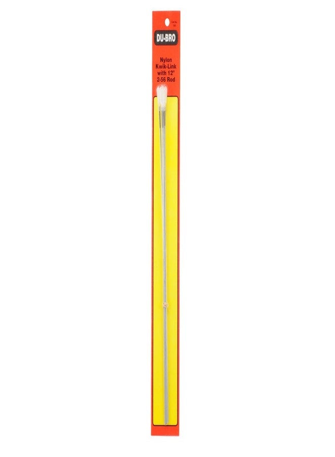 Du-Bro 184 Nylon Kwik-Link With 12", 2-56 Rod (5-Pack) - Image 2
